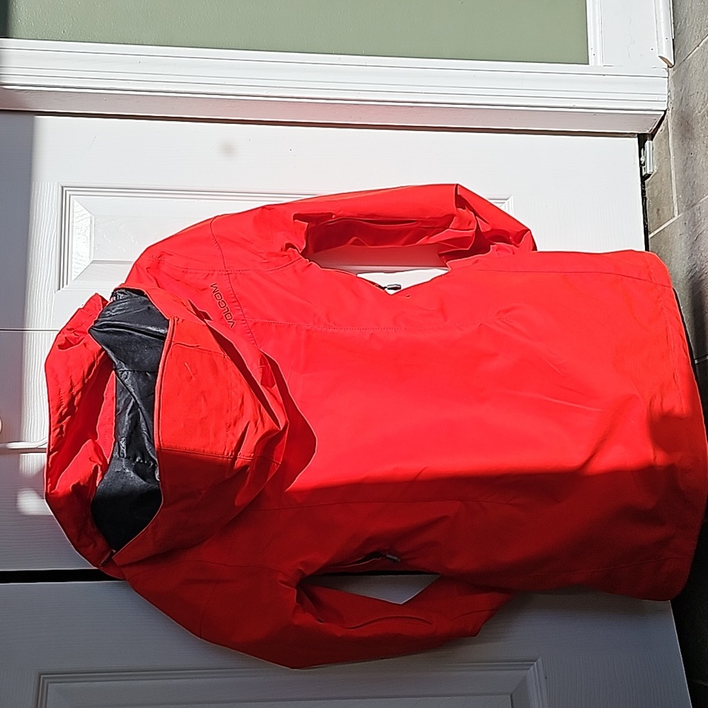 Womens Volcom Red Snowboard Shell Xs - image 3